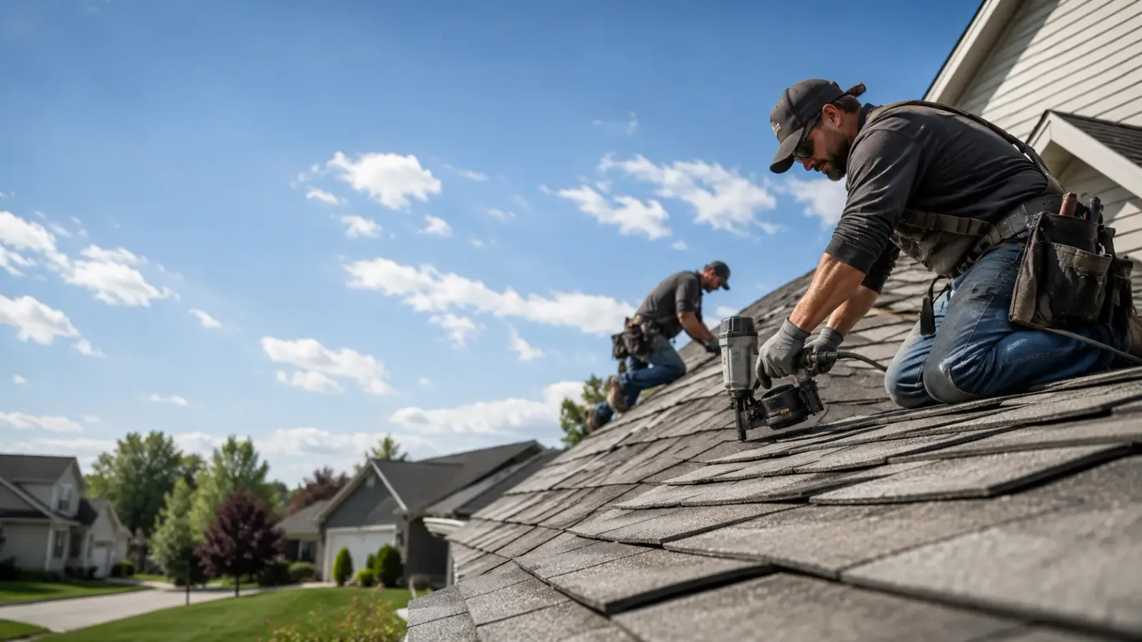 Storm Damage Roof Repair in Naperville, IL near me